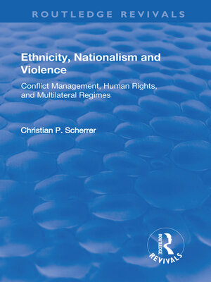 cover image of Ethnicity, Nationalism and Violence